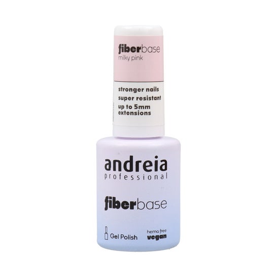 Andreia Professional Fiberbase gel Polish 04 Milky Pink 10.5 ml