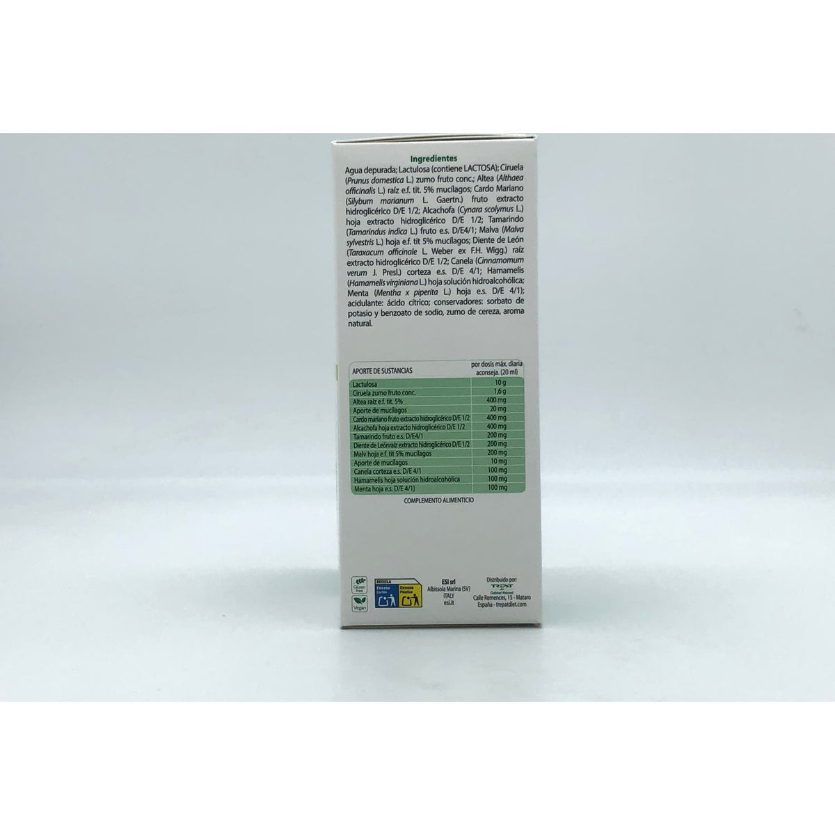 ESI Colon Cleanse Lax Forte Lactulosa Pocket Drink 12uds