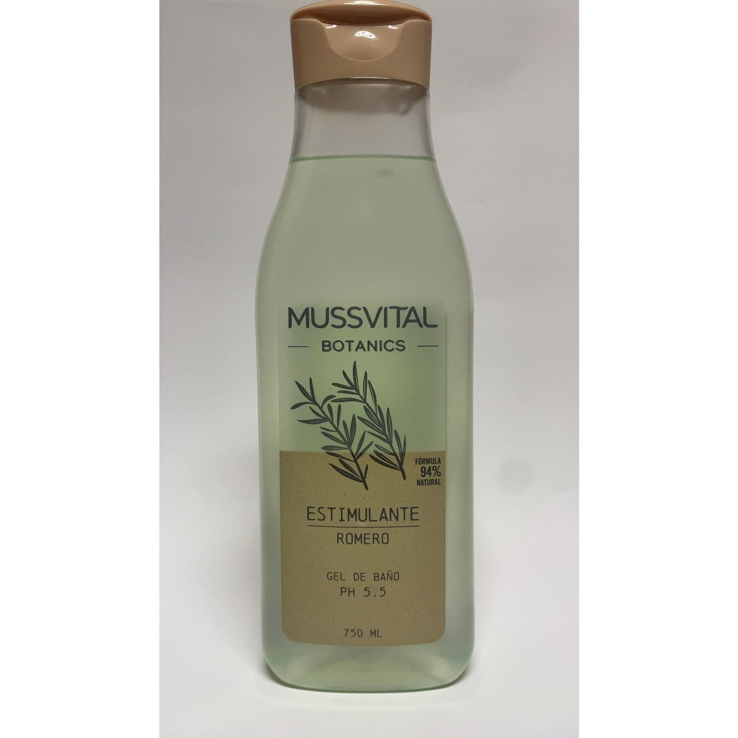 Mussvital Essentials Botanics Gel de Baño Romero 750ml