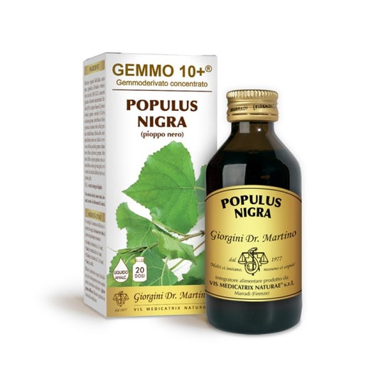 Dr. giorgini gemmo 10+ Álamo Negro 100 ml