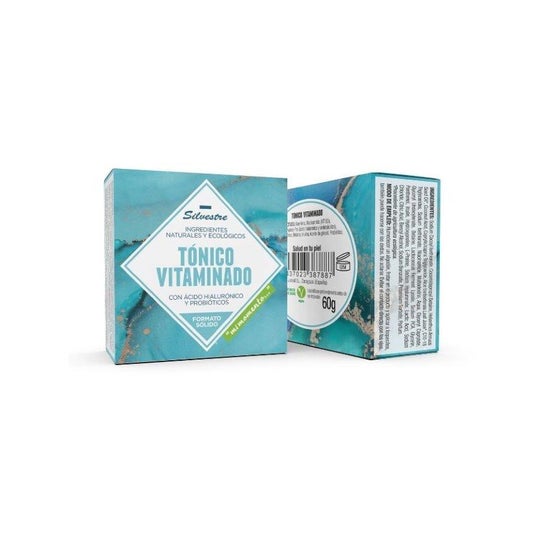Silvestre Tónico Facial Vitaminado Sólido 60g
