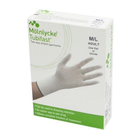 Tubifast Gants Jersey Adultes 2 Way Stretch M-L 1ud