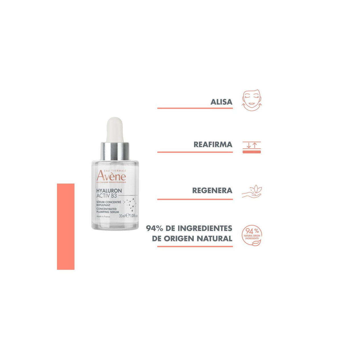 Avène Hyaluron Activ B3 Sérum Concentré Repulpant 30ml
