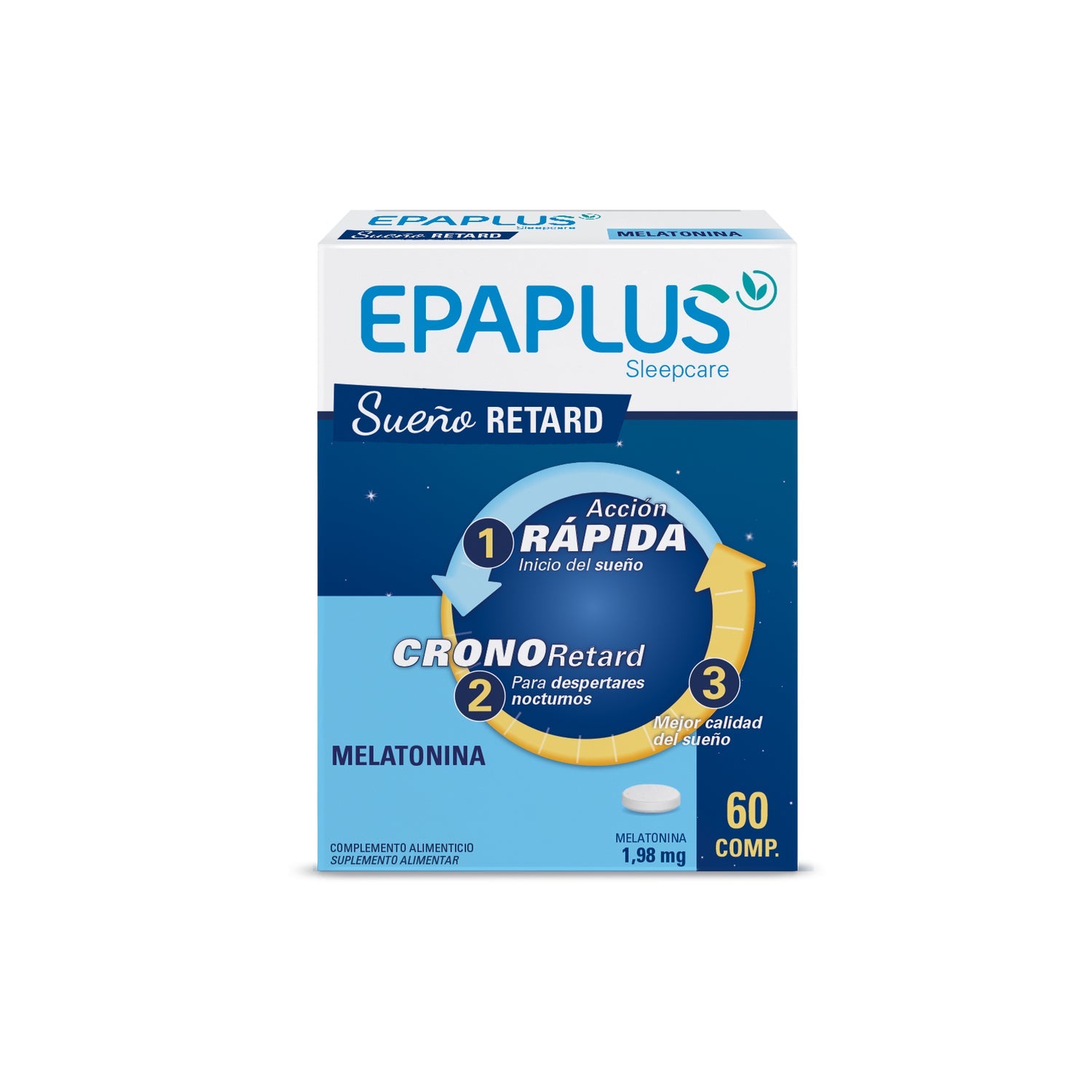 Epaplus Sleepcare Sueño Retard 60 comprimidos