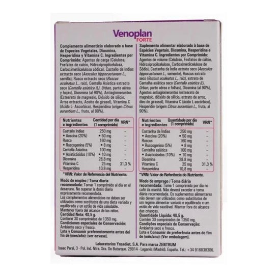 Zentrum Venoplan Forte 30comp