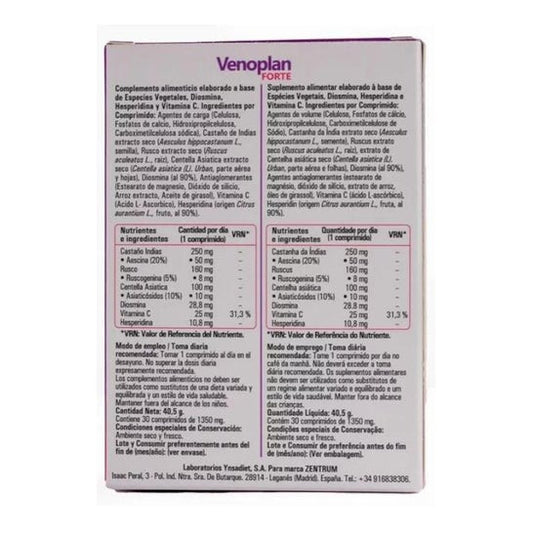 Zentrum Venoplan Forte 30comp