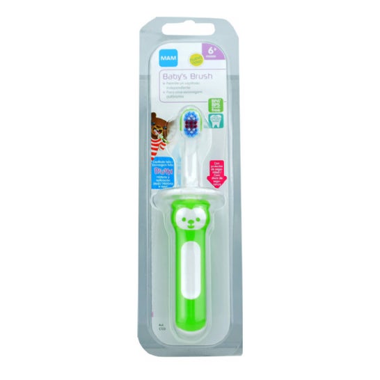 Mam Baby Cepillo Dental Infantil Baby's Brush +6M 1 Unidad