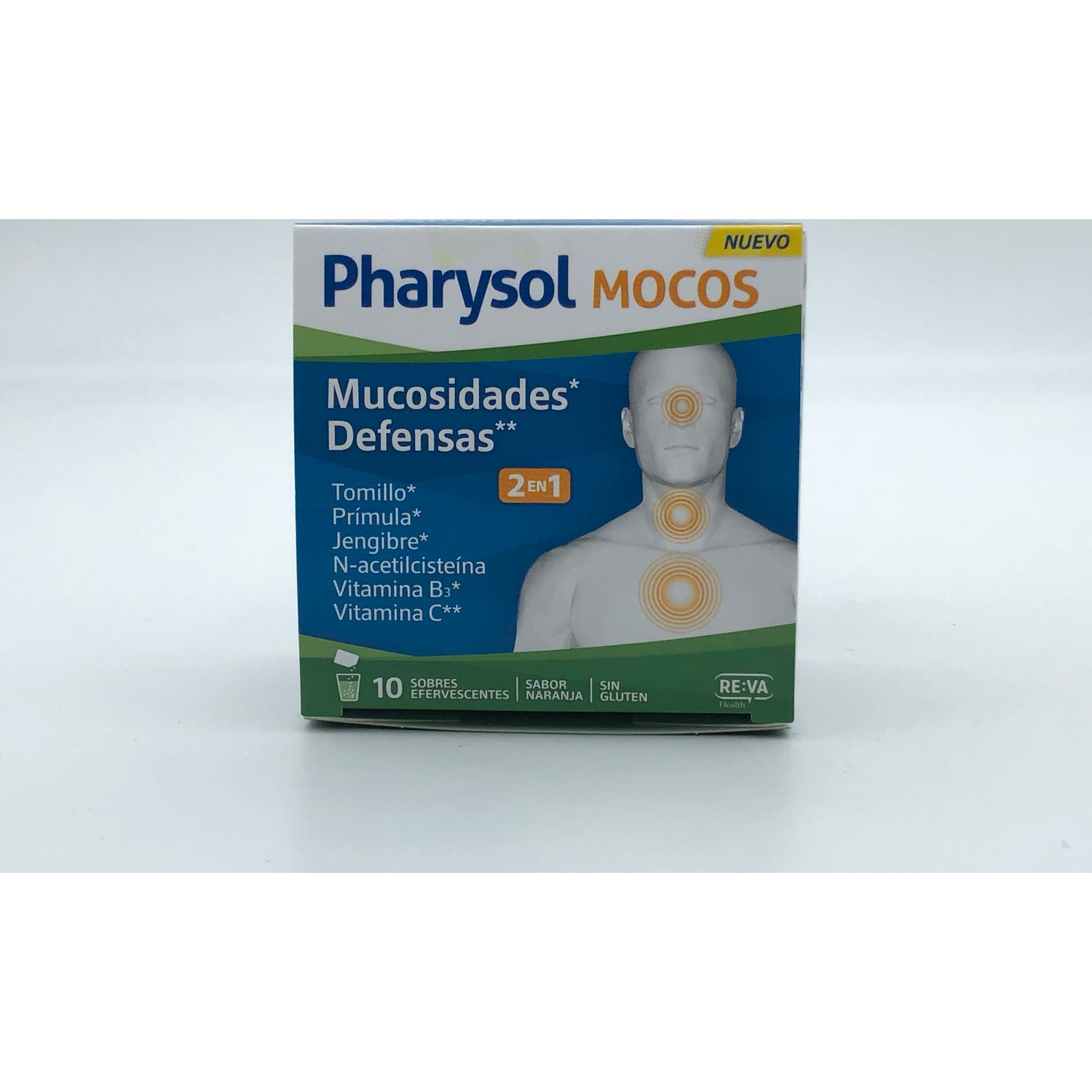 Pharysol Sobres Efervescentes Mucosidades Y Defensas 10 Sobres