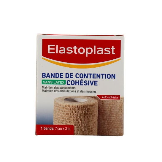 Elastoplast Venda Compresión Cohesiva Sin Látex Carne 7cmx3m