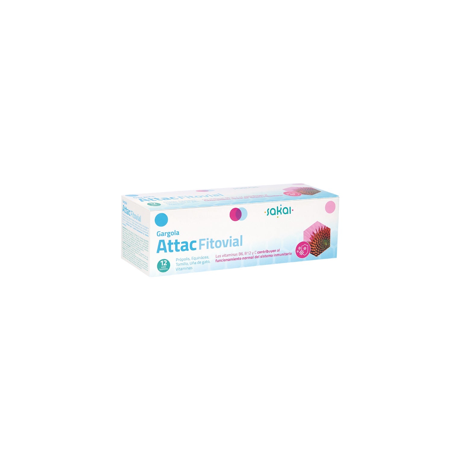 Sakai Gargola Fitovial Attac12amp de 10ml