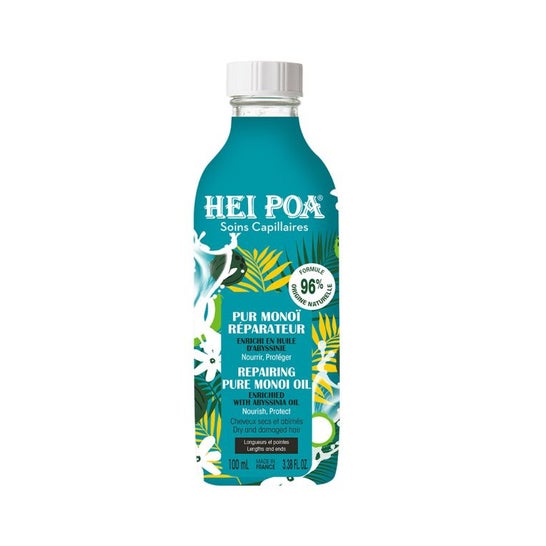 Hei Poa Pura Monoï Cuidado del cabello de Tahití 100 ml