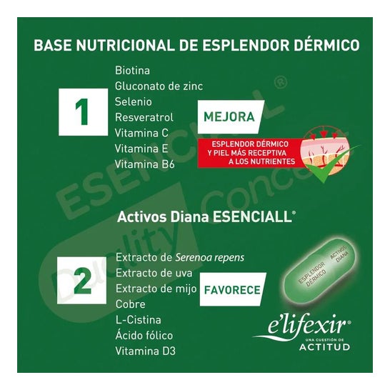 Elifexir Esencial Redensificante Capilar 30caps