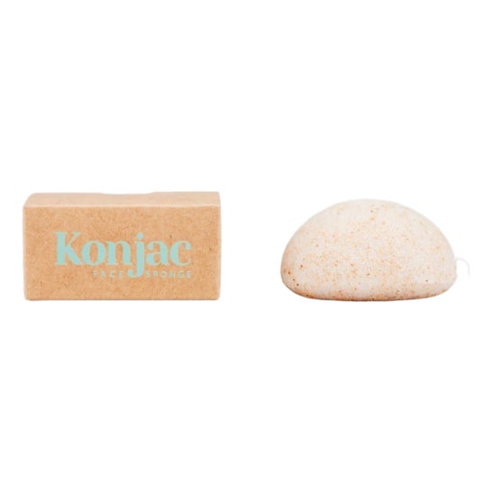 Banbu Konjac Esponja Facial Exfoliante Natural Nuez 7g