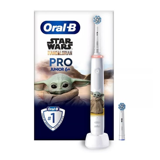 Oral-B Pro Junior 6+ Star Wars Mandalorian Cepillo Kids 3+ 1ud