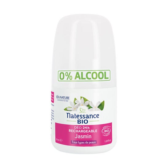 Natessance Bio Desodorante Recargable Jazmín 50 ml
