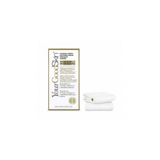 YourGoodSkin™ limpiador nutritivo toallita caliente 125 ml