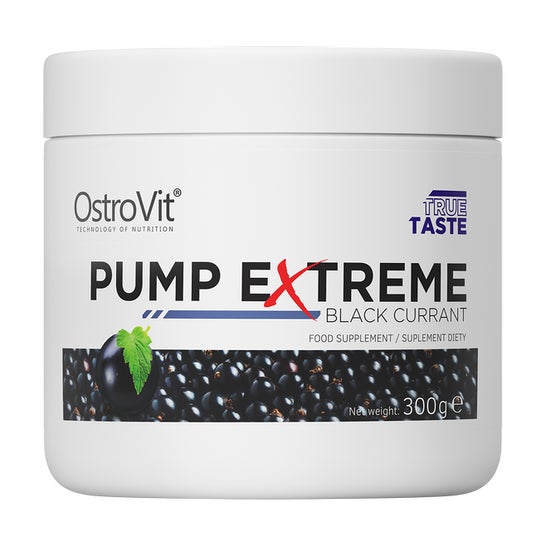 OstroVit Pump Extreme Pre-Entrenamiento Arándano 300g
