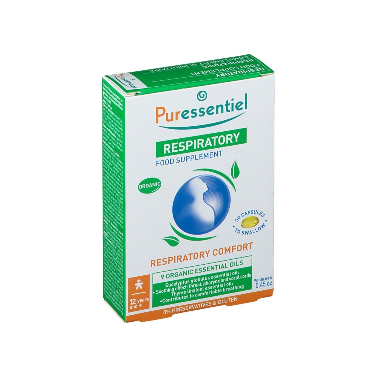 Puressentiel Respiratory Comfort Bio 30caps