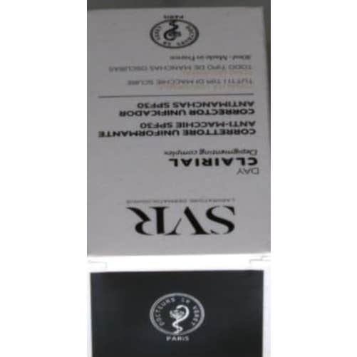 SVR Clairial Day Corrector Unificador Antimanchas SPF30 30ml