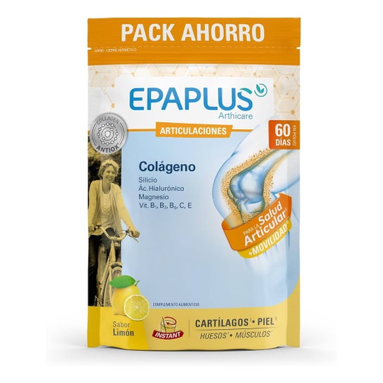Epaplus Arthicare Colágeno + Silicio Sabor Limón 668g