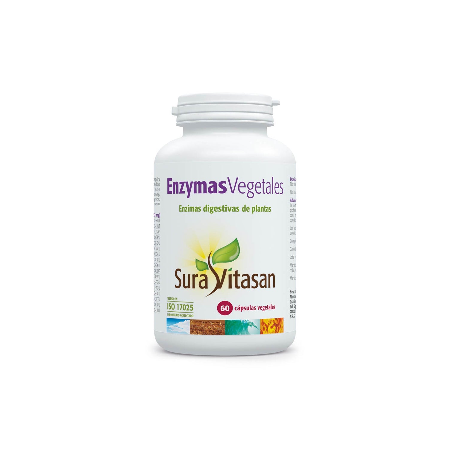 Sura Vitasan Enzimas Vegetales 60caps
