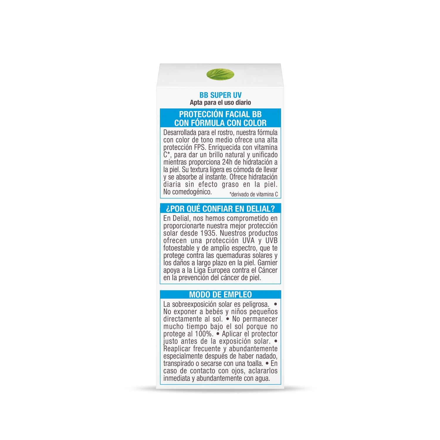Garnier Delial BB Super UV SPF50+ con Vitamina C 50ml