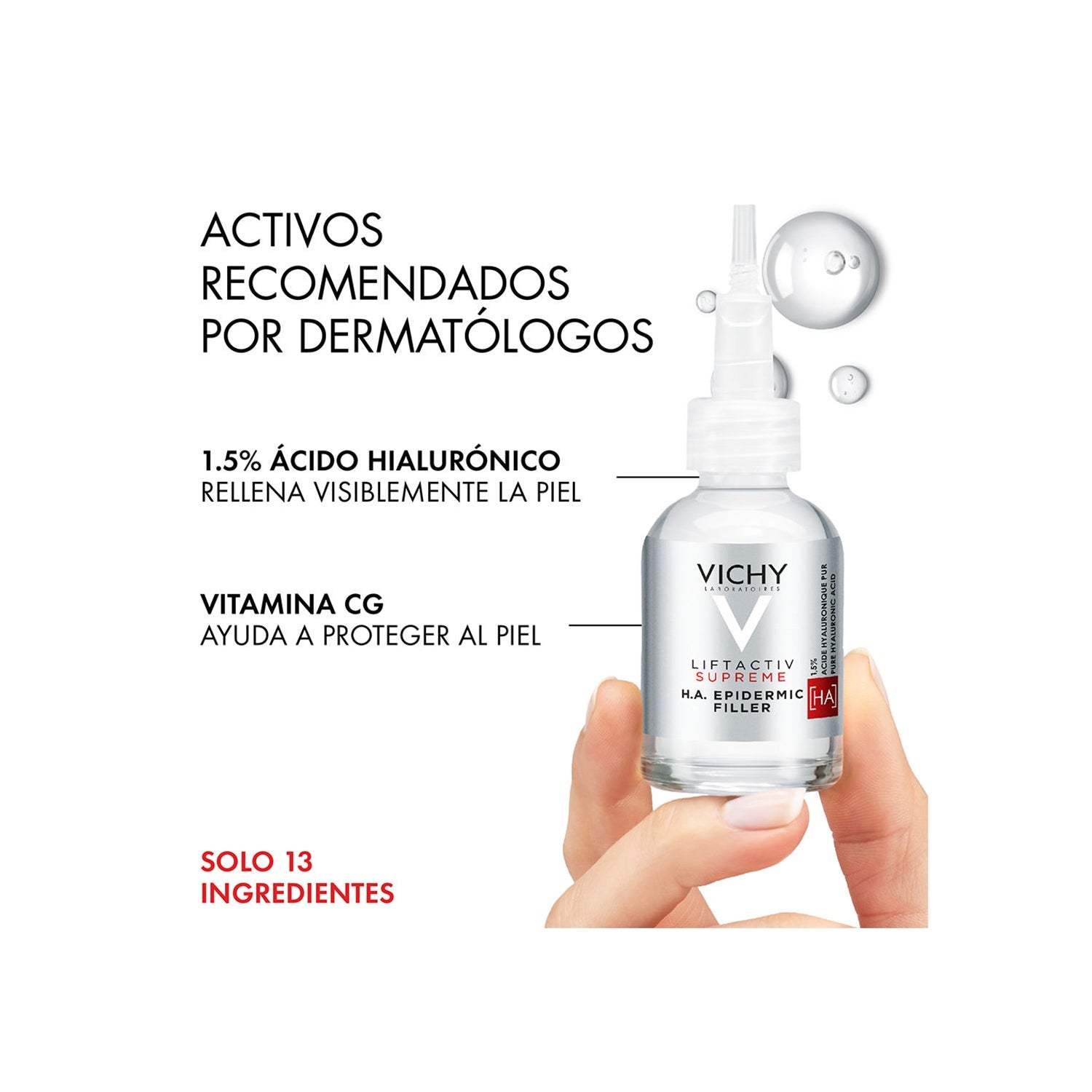 Vichy Liftactiv Supreme HA Epidermic Filler Sérum 30ml