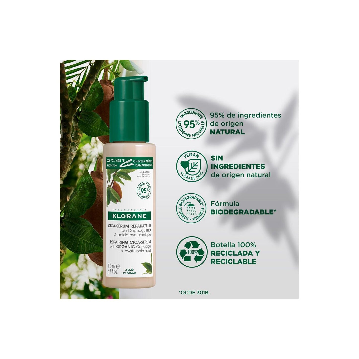 Klorane Sérum al Cupuaçu 100ml
