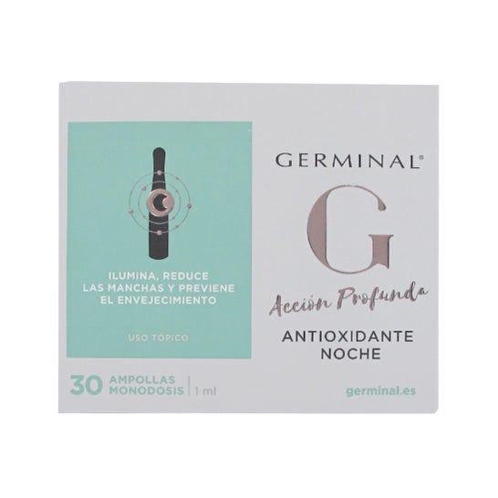 Germinal Accion Profunda Antioxidante Noche 1 ml 30 Ampollas