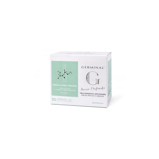 Germinal Accion Profunda Antioxidante Noche 1 ml 30 Ampollas