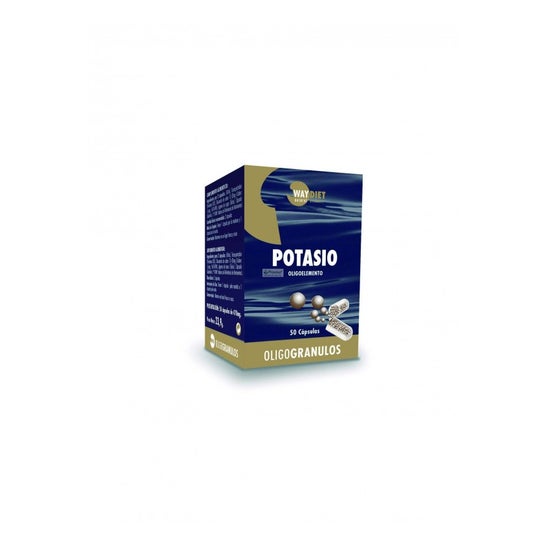 Waydiet Natural Potasio Oligogranulos 50caps