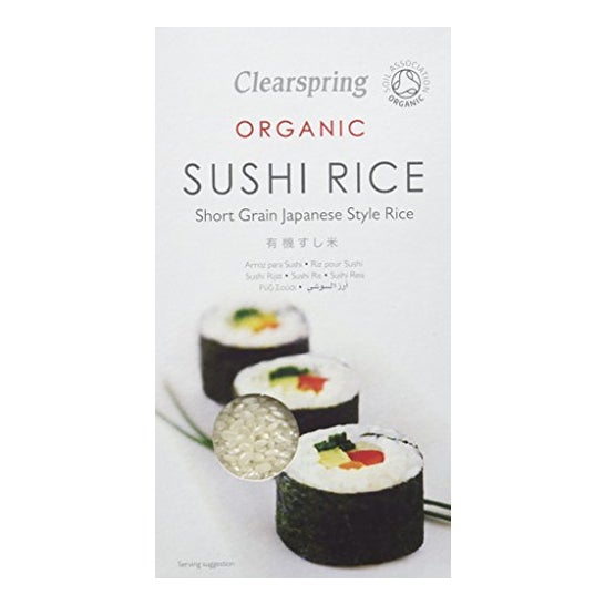 Clearspring Organic Arroz para Sushi Bio 500 g