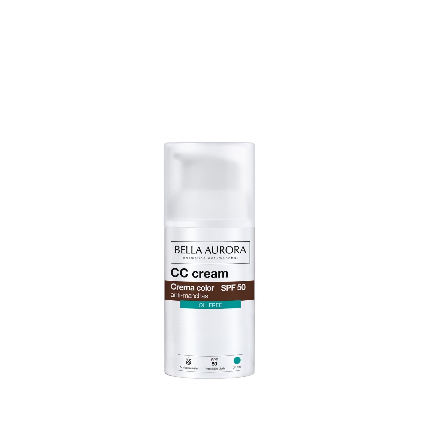 Bella Aurora CC Cream Crema Color Anti-Manchas SPF50+ Oil Control 30ml