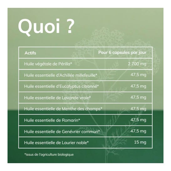 Salvia Dol'Aroma Aceites Esenciales Bio 40 caps