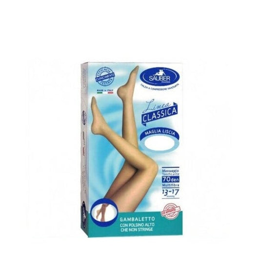 Sauber Open Toe Hold Ups 140Den Black T3 1 Par