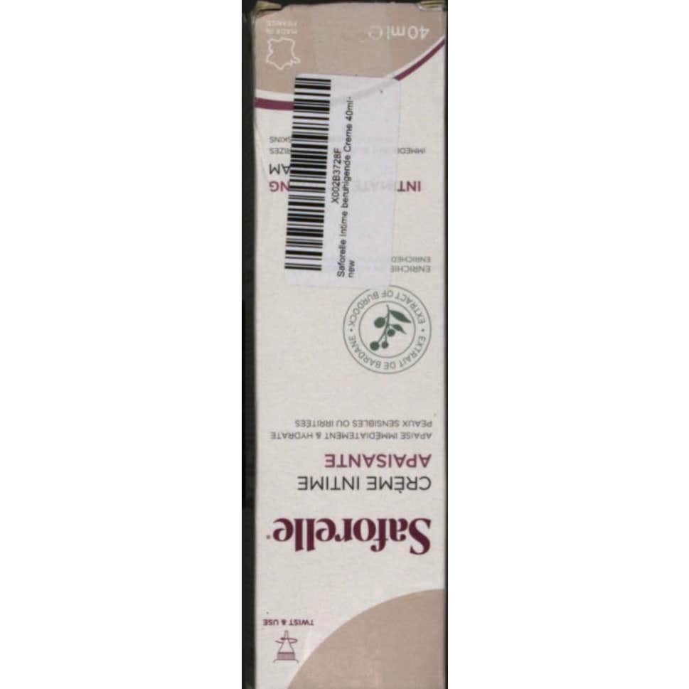 Saforelle Crema Calmante Íntima 40ml