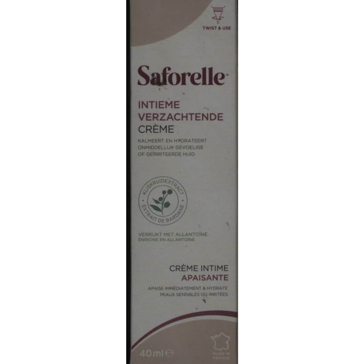 Saforelle Crema Calmante Íntima 40ml