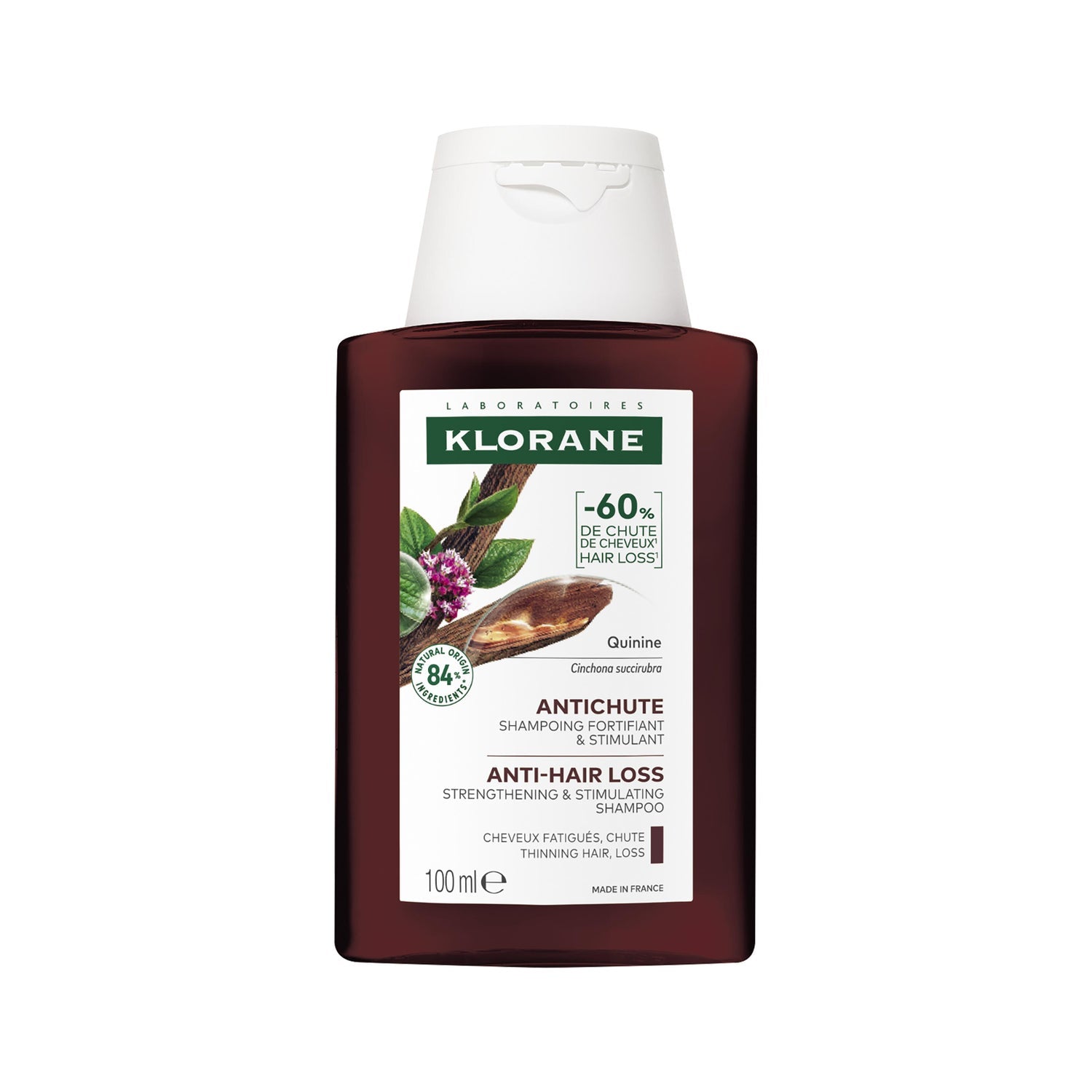Klorane Champú Anticaída Quinina 100ml