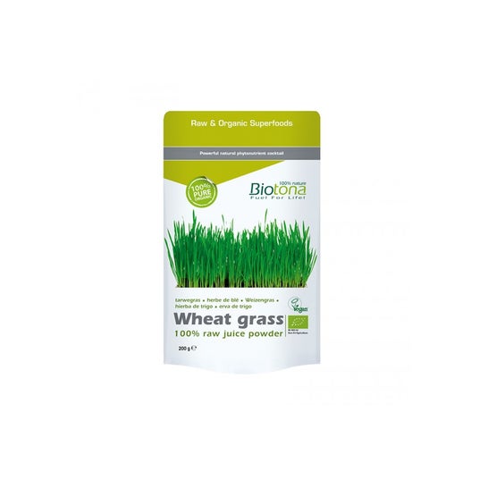 Biotona Wheat grass Raw Superfood Bio 200 g