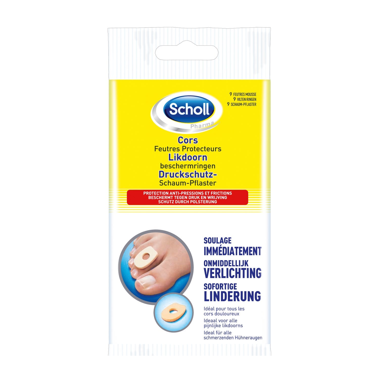 Fieltro Scholl Proteger Cor/Dur 9