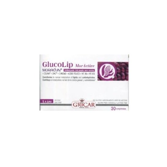 Gricar Glucolip Mor Active 30comp