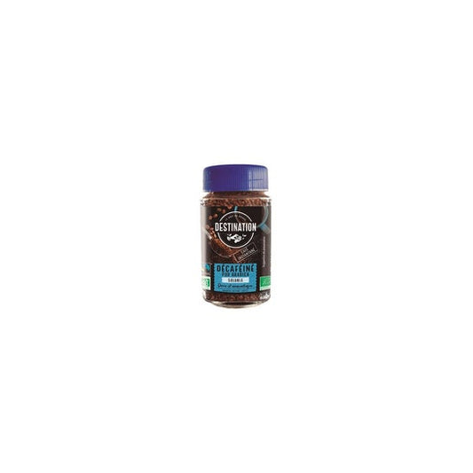 Destination Café Soluble 100% Arábica Descafeinado Bio 100g
