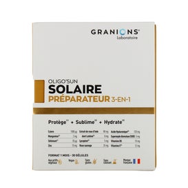 Granions Oligo'sun Solar Preparador 3 en 1 30 Perlas