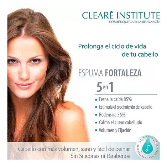 Clearé Institute Espuma Fortaleza Anticaída 150 ml
