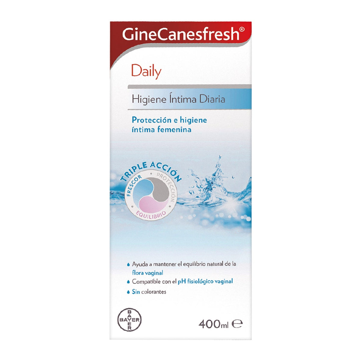 GineCanesfresh Gel Higiene Íntima Diaria 400ml