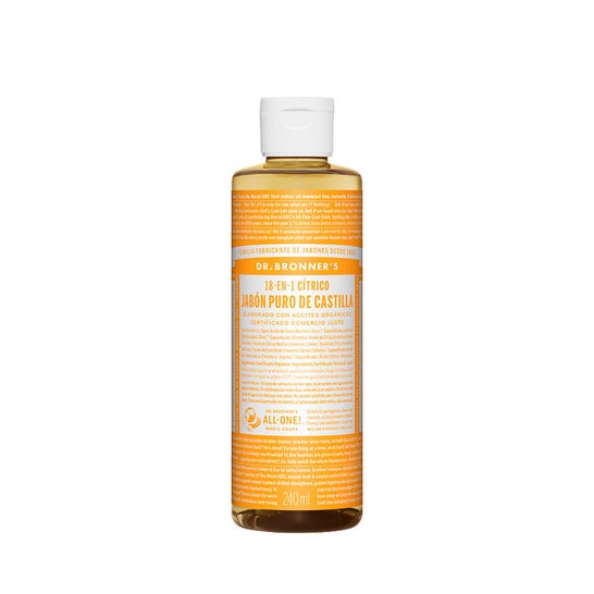Dr. Bronner'S Jabón Líquido Cítricos Naranja Bio 240 ml