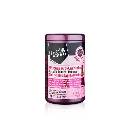 Real Natura Mascarilla Capilar Sin Sal Rizitos 1000g