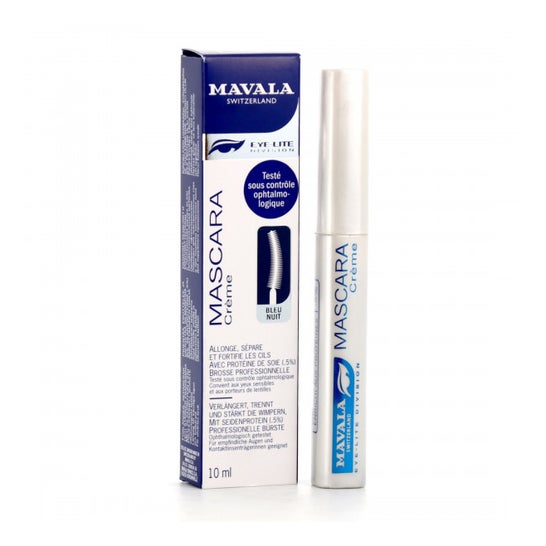 Mavala Máscara de Pestañas Volumen & Longitud Crema 23 Bleu Minuit 10ml