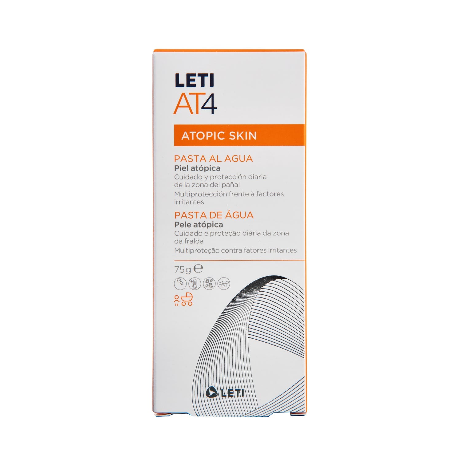 LetiAT4 Crema Pañal Pasta al Agua 75g