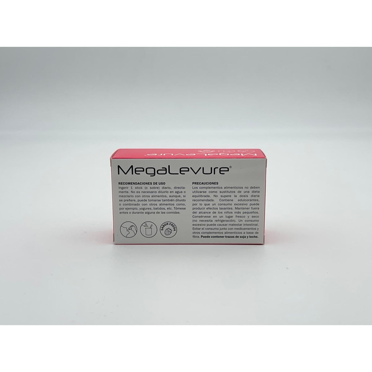 MegaLevure Sabor Fresa 10uds